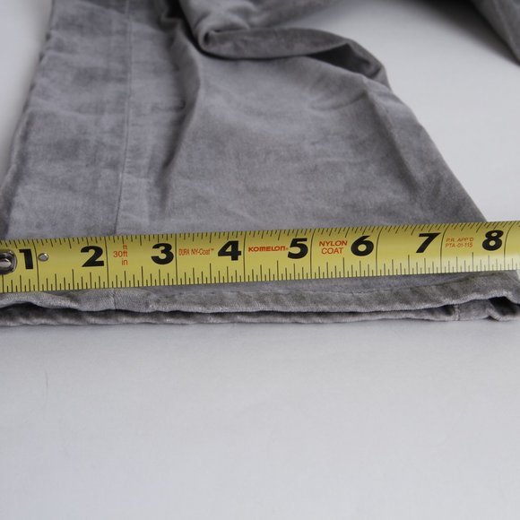 A RARE FIND - Christopher Blue Gray Velvet Boot-cut Jeans - Picture 9 of 15